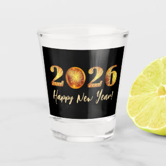 2026 New Year Party Shot Glass