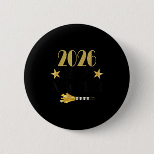 2026 New Year Quote  6 Cm Round Badge