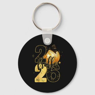 2026 New Years Eve For Womens Men Mom Kids Happy N Key Ring