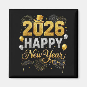 2026 New Years Eve For Womens Men Mom Kids Happy N Magnet