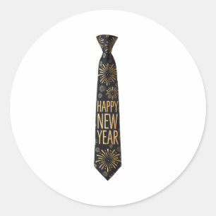 2026 New Year's Party Funny Fireworks Party New Ye Classic Round Sticker