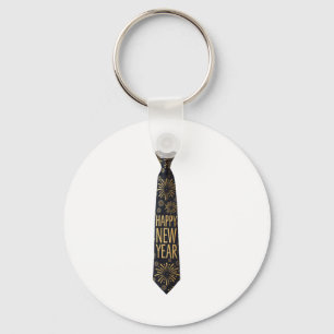 2026 New Year's Party Funny Fireworks Party New Ye Key Ring