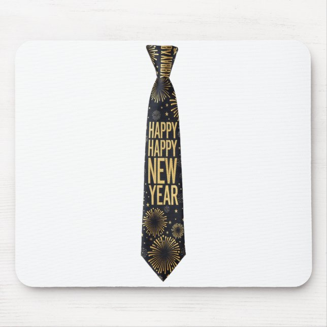 2026 New Year's Party Funny Fireworks Party New Ye Mouse Mat (Front)