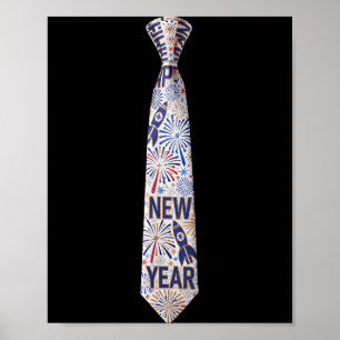 2026 New Year's Party Funny Fireworks Party New Ye Poster
