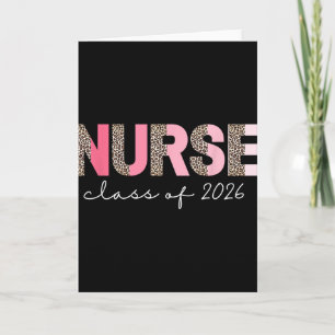 2026 Nurse Graduation, Nursing Grad Cl Of 2026 Card