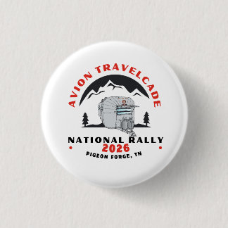 2026 OFFICIAL Avion Travelcade Nat'l Rally T-Shirt 3 Cm Round Badge