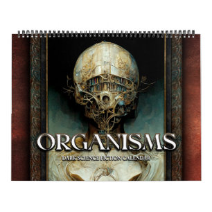 2026 Organisms 2 Surreal Dark Sci-Fi Calendar