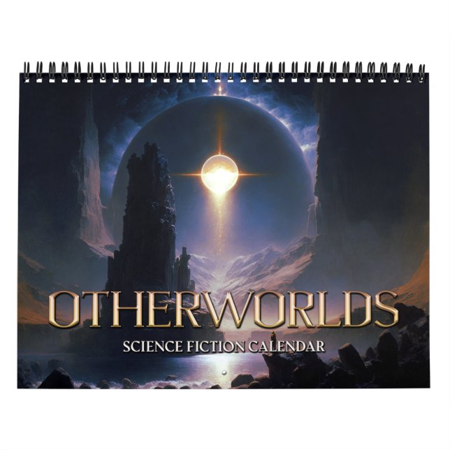 2026 Otherworlds Science Fiction Art Calendar (Cover)