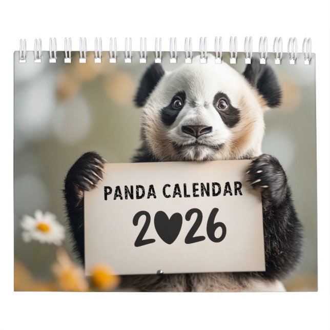 2026 Panda Calendar (Cover)