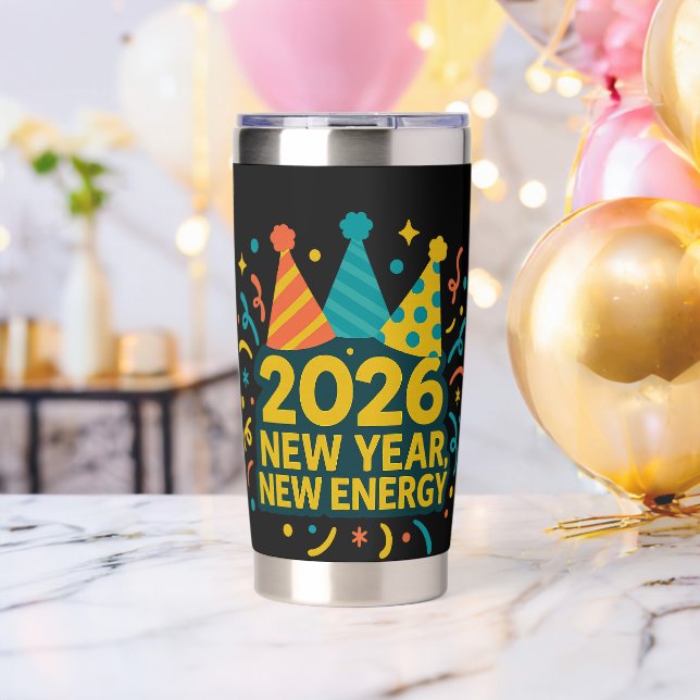 2026 Party Hat Fun Insulated Tumbler (Bachelor Party (Rotated))