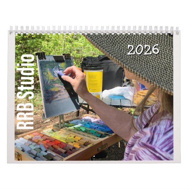 2026 Pastels Calendar by RRB Studio (Cover)