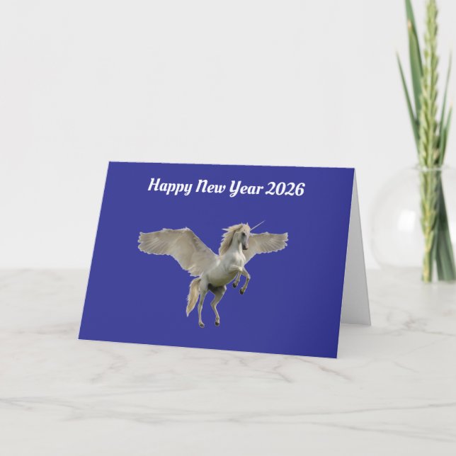2026 Pegasus Holiday Card (Front)