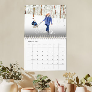 2026 Personalised Family Photo Calendar