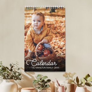 2026 Personalised Family Photo Calendar