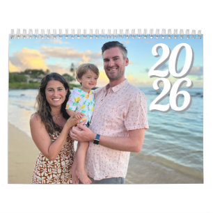 2026 Personalised Family Photo Calendar