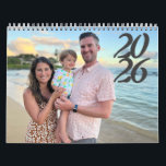 2026 Personalised Photo Calendar<br><div class="desc">This 2026 personalised photo calendar comes with space for 12 photos. Perfect holiday gift for family to showcase photos from a vacation or a recap of the year.</div>