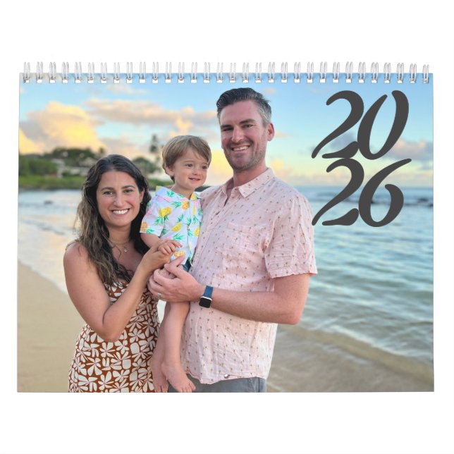 2026 Personalised Photo Calendar (Cover)