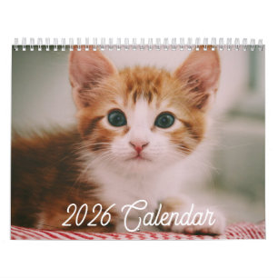 2026 Personalized Pet Photos Create Your Own Calendar