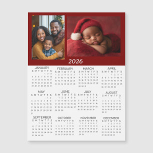2026 Personalized Photos Mini Calendar