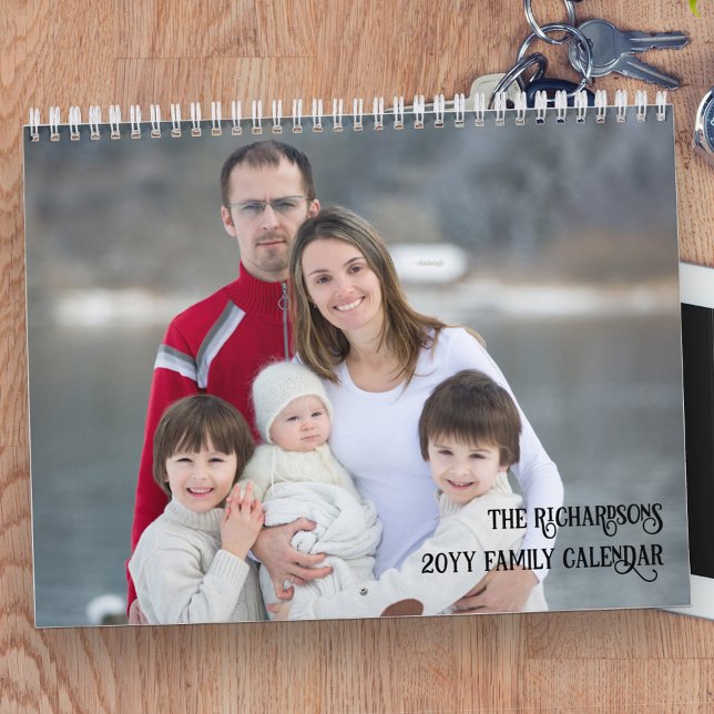 2026 Photo Calendar 13 Photos and Custom Title (Photo Calendar with full size photo for every month)