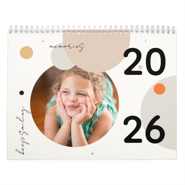 2026 Photo Calendar Memories Motivational (Cover)