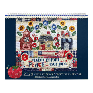 2026 Piece by Peace Scripture Calendar