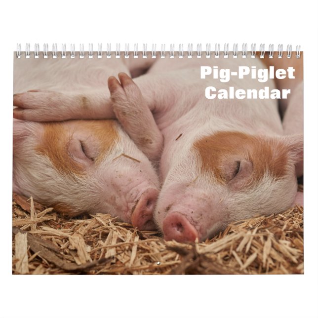 2026 Pig-Piglet Calendar (Cover)