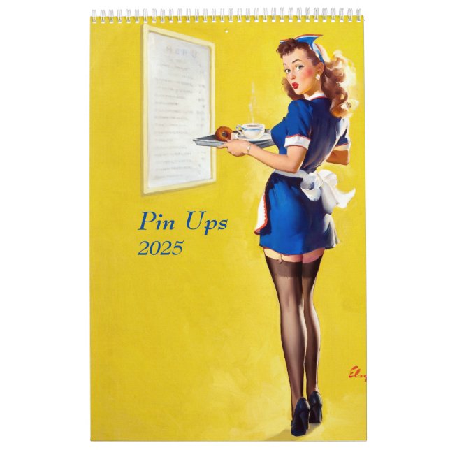 2026 Pin Ups Calendar (Cover)