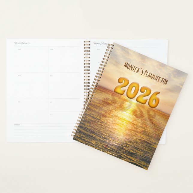 2026 Planner with (or without) your Name (Display)