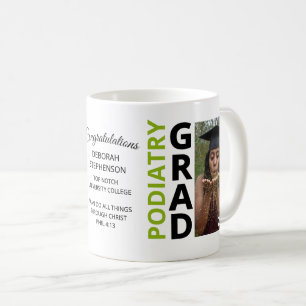 2026 PODIATRY Graduate Photo Grad Souvenir Coffee Mug