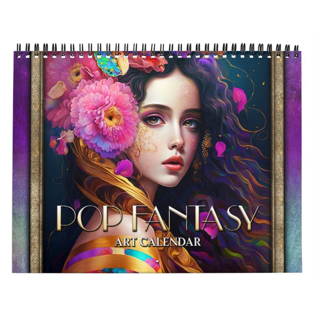 2026 Pop Fantasy Surreal Women Art Calendar (Cover)