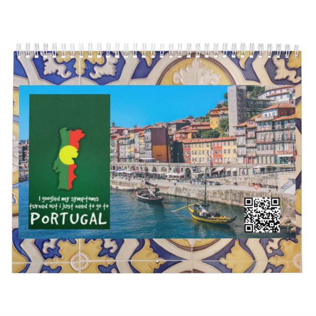 2026 Portugal Calendar Full Colour Photos (Cover)