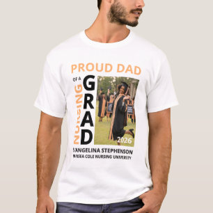 2026 Proud Dad of Nursing Grad T-Shirt