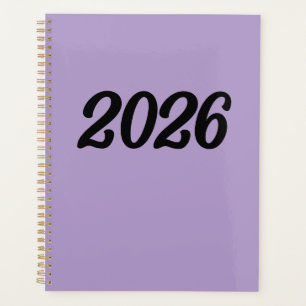 2026 Purple  Planner