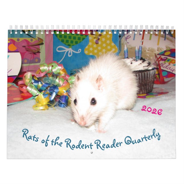 2026 RATS of the Rodent Reader Calendar B (Cover)