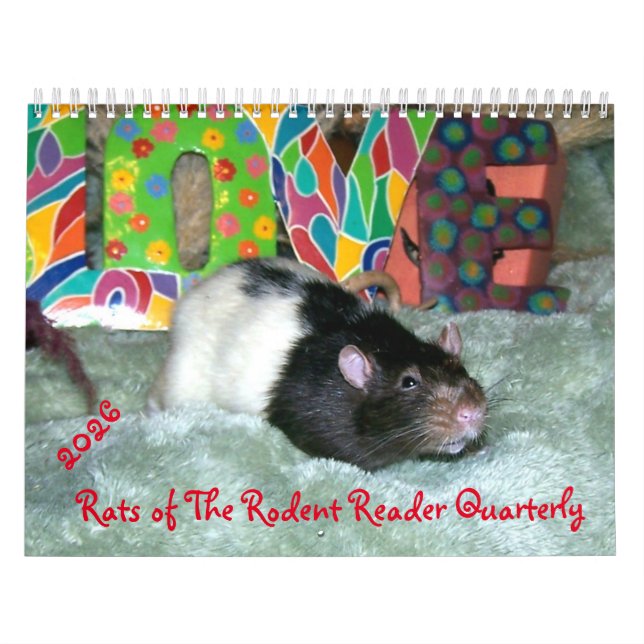 2026 RATS of the Rodent Reader Calendar I (Cover)