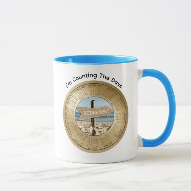 2026 Retirement Calendar Coffee Mug (Right)