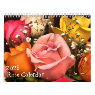 2026 Rose Calendar