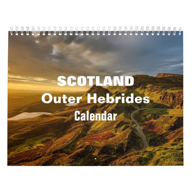 2026 Scotland Outer Hebrides Calendar (Cover)
