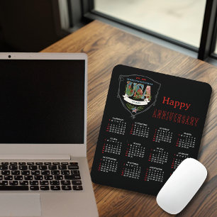 2026 Semiquincentennial Botanical Calendar  Mouse Mat