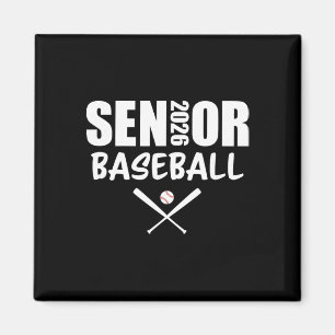 2026 Senior Baseball Player Cl Of 2026  Magnet