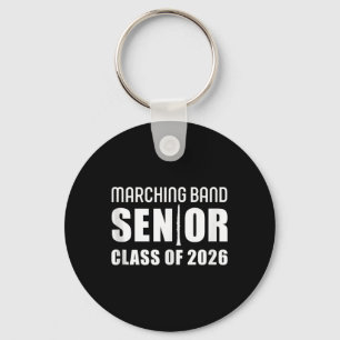 2026 Senior Clarinet Player Cl Of 2026 Marching Ba Key Ring