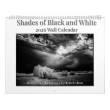 2026 Shades of Light & Shadow Calendar