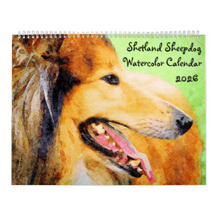 2026 Shetland Sheepdog Sheltie Mama Owner Calendar