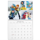 2026 Simple Custom Photo Collage 4 Per Month