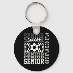 2026 Soccer Senior Dad Graduation Matching Family Key Ring