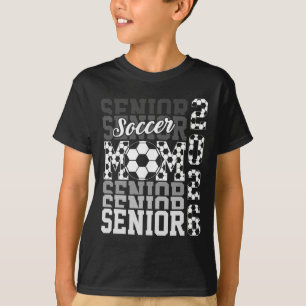 2026 Soccer Senior Mum Graduation Matching Family T-Shirt