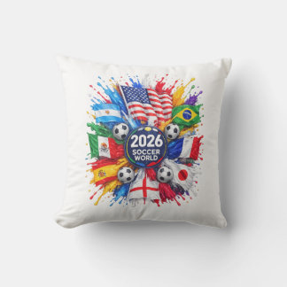 2026 Soccer World Championship Cushion