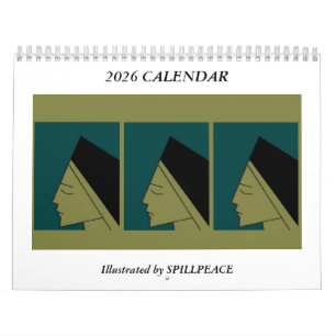 2026 Spillpeace Original Art Calendar