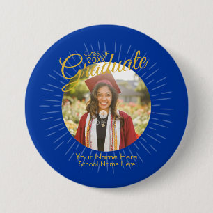 2026 Star Graduate Button (blue)